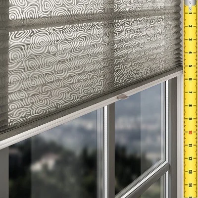 Alu Plissee 70x130 cm Faltrollo Sichtschutz Klemm fix Fenster Rollos Jalousie 